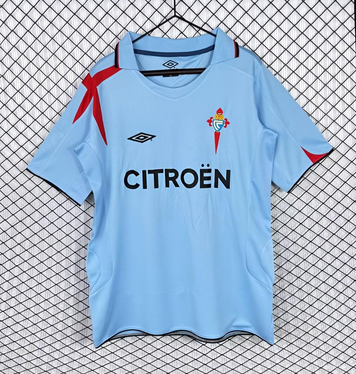 Camiseta de fútbol Celta Vigo 2005/07 LOCAL MANGA CORTA VERSION FAN